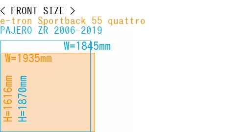#e-tron Sportback 55 quattro + PAJERO ZR 2006-2019